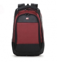 Plecak na laptop Victoria Cross Black&Red + zamek na szyfr